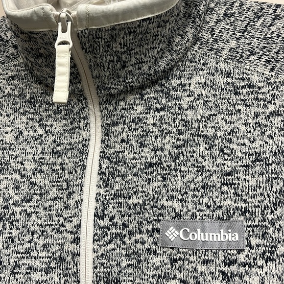 💕NEW Women's Sweater Weather™ Full Zip Jacket in Chalk Heather, Size Large - Picture 3 of 10